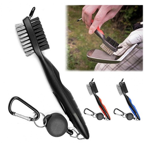 Golf club brush cleaning tool - club,