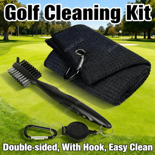 Golf club cleaning - cleaning, brush