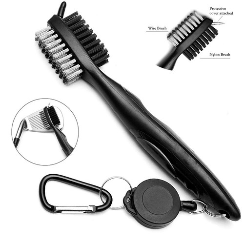 Golf club cleaning brush two - golf,