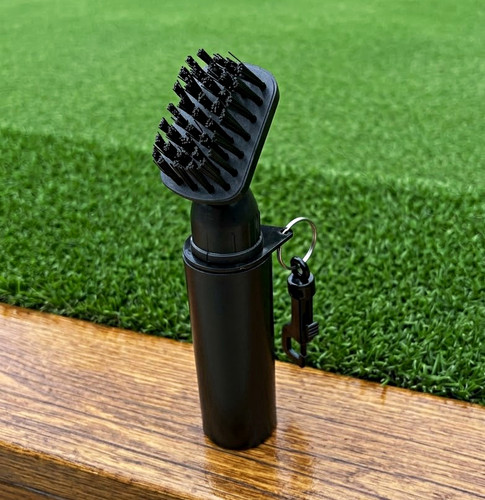 Golf club cleaning brush - club, with