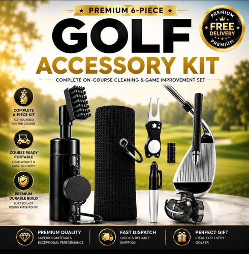 Golf club cleaning kit brush - golf,