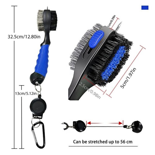 Golf brush club cleaning tool - club,