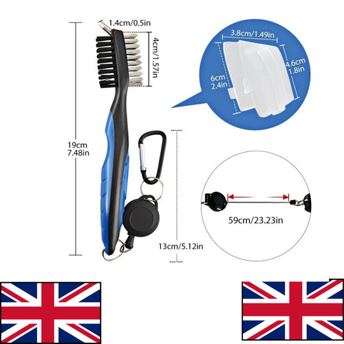 Golf brush club cleaning tool - brush,